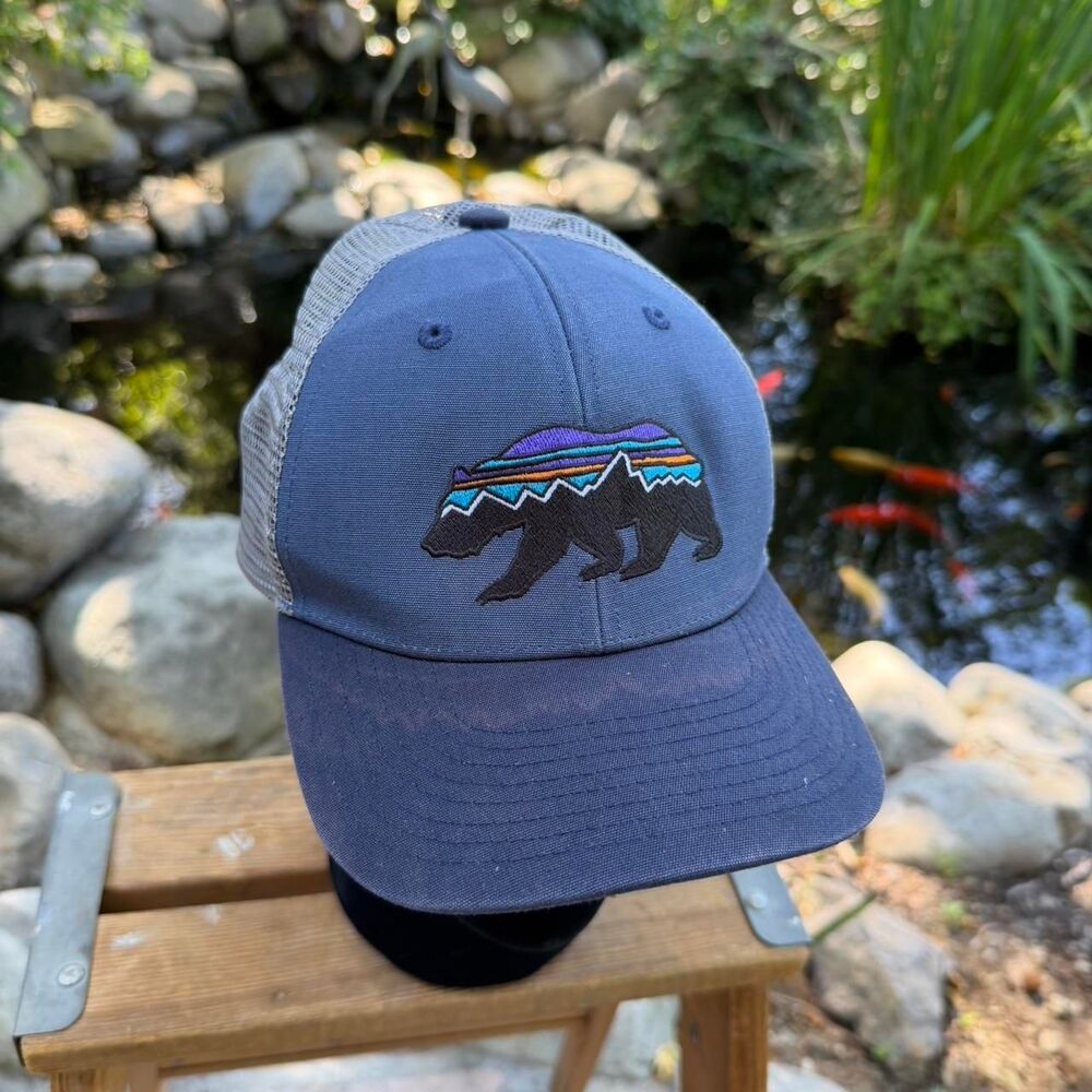 Patagonia Men's Navy and Blue Hat
